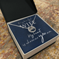 Lucky In Love Necklace:To My Beautiful Wife