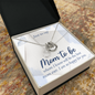 Lucky In Love Necklace: Just to Day Mom to Be