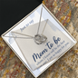 Lucky In Love Necklace: Just to Day Mom to Be