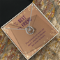 Lucky In Love Necklace:To My Best Friend Never Far Apart