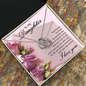 Lucky In Love Necklace:To My Daughter I Love You