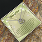 Lucky In Love Necklace:To My Daughter