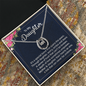 Lucky In Love Necklace: To My Daughter