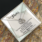 Lucky In Love Necklace: To My Mom Love Your Son