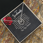 Lucky In Love Necklace:To My Soulmate Love Your Husband