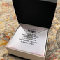 Lucky In Love Necklace: To My Beautiful Wife Distance Never Separate
