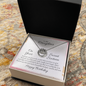Lucky In Love Necklace:To My Daughter Happy Birthday Sweet 16