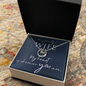 Lucky In Love Necklace:To My Beautiful Wife