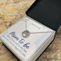 Lucky In Love Necklace: Just to Day Mom to Be