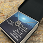 Lucky In Love Necklace: To My Beautiful Daughter Trust In The Lord