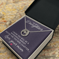 Lucky In Love Necklace: To My Daughter Love Year Mom