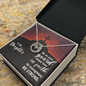 Lucky In Love Necklace: To My Daughter Be On Your Guard