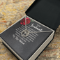 Lucky In Love Necklace:To My Soulmate Love Your Husband