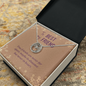 Lucky In Love Necklace:To My Best Friend Never Far Apart