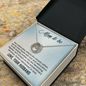 Lucky In Love Necklace:Mom To Be Love Your Husband