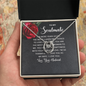 Lucky In Love Necklace:To My Soulmate Love Your Husband