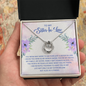 Lucky In Love Necklace:To My Sister In Law