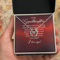 Lucky In Love Necklace:To My Granddaughter