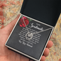 Lucky In Love Necklace:To My Soulmate Love Your Husband