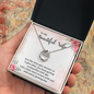 Lucky In Love Necklace:To My Beautiful Wife Wine Gets Sweeter