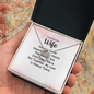 Lucky In Love Necklace: To My Beautiful Wife Distance Never Separate
