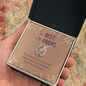 Lucky In Love Necklace:To My Best Friend Never Far Apart