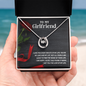 Lucky In Love Necklace:To My Girl Friend