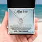 Lucky In Love Necklace:Mom To Be Love Your Husband