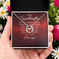 Lucky In Love Necklace:To My Granddaughter