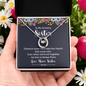 Lucky In Love Necklace: To My Amazing Sister