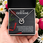 Lucky In Love Necklace:To My Girl Friend