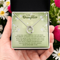 Lucky In Love Necklace:To My Daughter