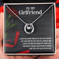 Lucky In Love Necklace:To My Girl Friend