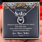 Lucky In Love Necklace: To My Amazing Sister
