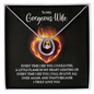 Lucky In Love Necklace: To My Gorgeous Wife