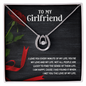Lucky In Love Necklace:To My Girl Friend