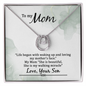 Lucky In Love Necklace: To My Mom Love Your Son