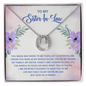 Lucky In Love Necklace:To My Sister In Law
