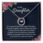 Lucky In Love Necklace: To My Daughter