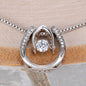 Lucky In Love Necklace: To My Daughter Be On Your Guard