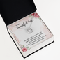 Lucky In Love Necklace:To My Beautiful Wife Wine Gets Sweeter