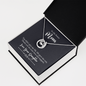 Lucky In Love Necklace:To My Bonus Love Your Daughter