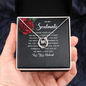 Lucky In Love Necklace:To My Soulmate Love Your Husband