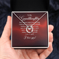 Lucky In Love Necklace:To My Granddaughter