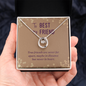 Lucky In Love Necklace:To My Best Friend Never Far Apart
