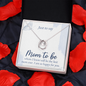 Lucky In Love Necklace: Just to Day Mom to Be