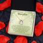 Lucky In Love Necklace:To My Daughter