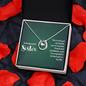 Lucky In Love Necklace:To My Beautiful Sister You'er My Best Friend