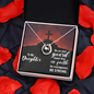 Lucky In Love Necklace: To My Daughter Be On Your Guard