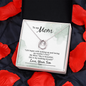 Lucky In Love Necklace: To My Mom Love Your Son